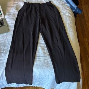 Black Wide-Leg Pants